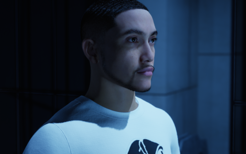 MHX Digital Media - Immersive Entertainment and Animation: Image of Miguel the MetaHuman, a digital human created in Unreal Engine here at MHX Digital Media.